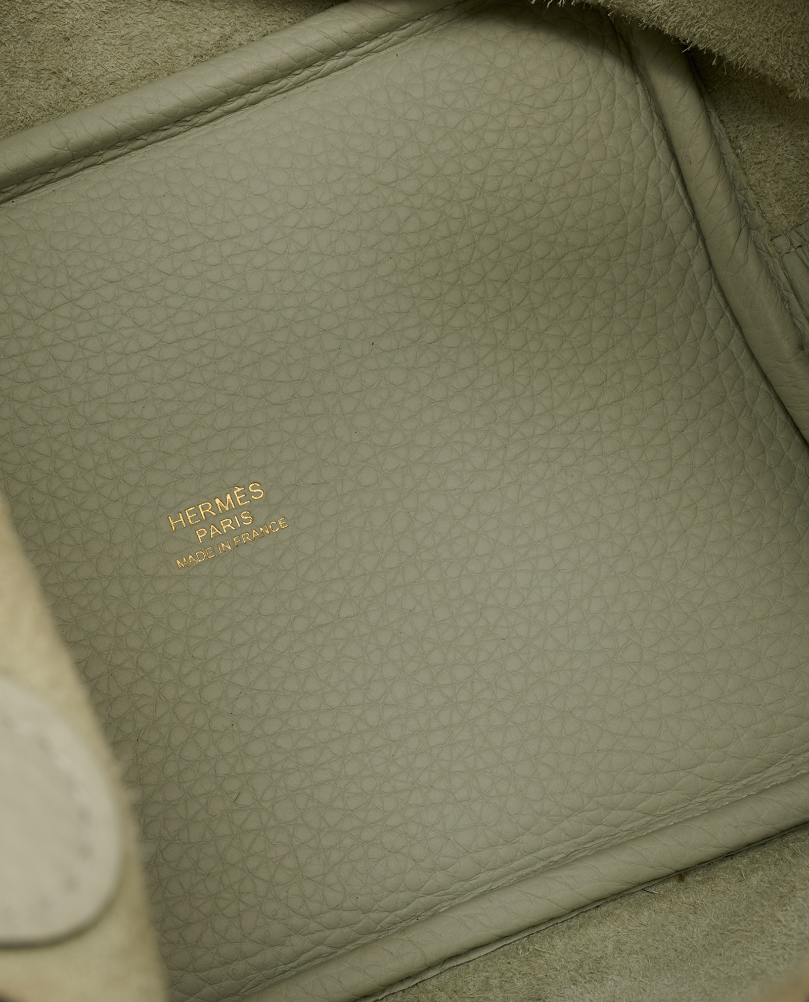 Picotin Lock 18 In Clemence Gris Neve, &pound;3,200, Handbags, Grey, Leather, Other view